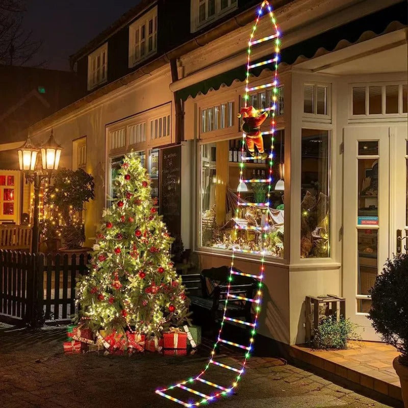 Climbing Santa LED Decoration