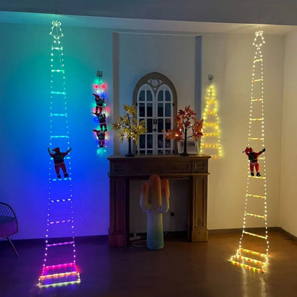 Climbing Santa LED Decoration